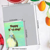 Printed Canvas - Cornered 2, Greeting Card (7704D): A2 Card