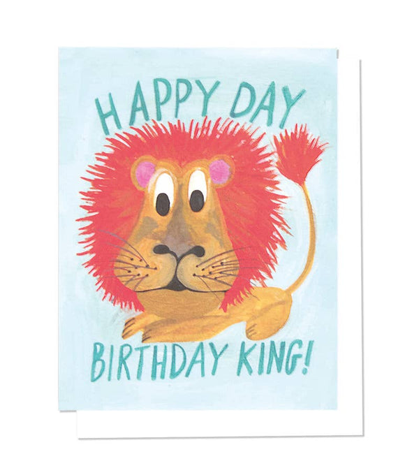 Thimblepress - Birthday King Greeting Card