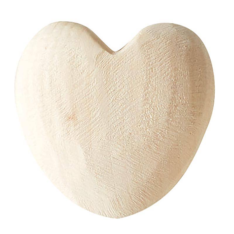 Santa Barbara Design Studio by Creative Brands - Small Paulownia Wood Heart - Natural