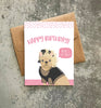 Modern Printed Matter - Madonna French Bulldog Birthday Card