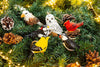 Abbott - Yellow Finch Carved Ornament-3.5"L