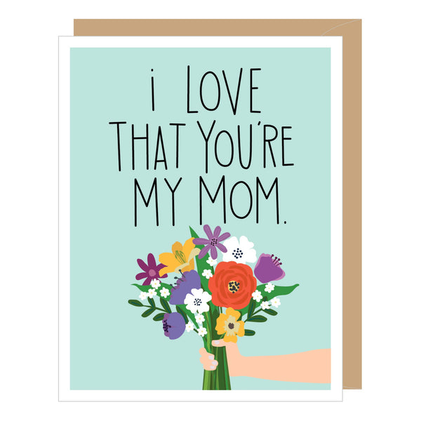 Apartment 2 Cards - Floral Bouquet Mother's Day Card