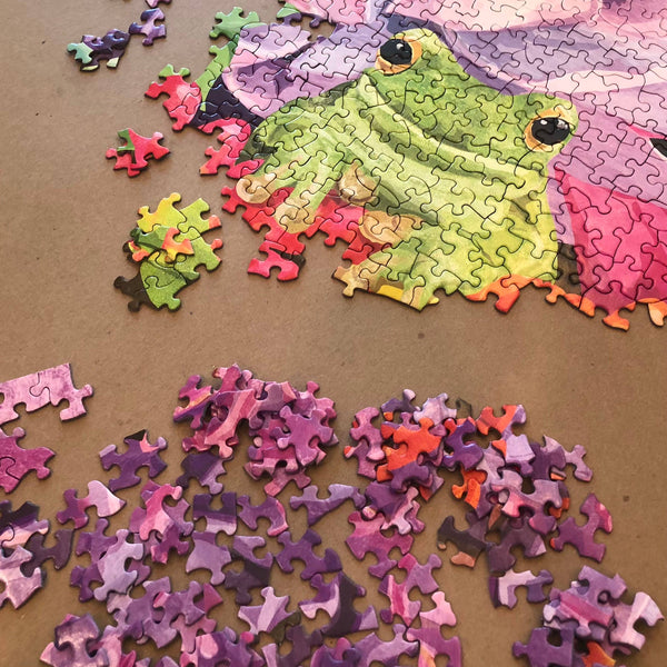 Allport Editions - Succulents Frog 1000 Piece Puzzle