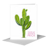 Printed Canvas - Saguaro Cactus, Greeting Card (8620A): A2 Card