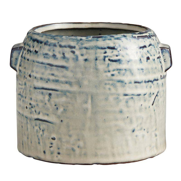 47th & Main (Creative Brands) - Vintage Blue Flower Pot