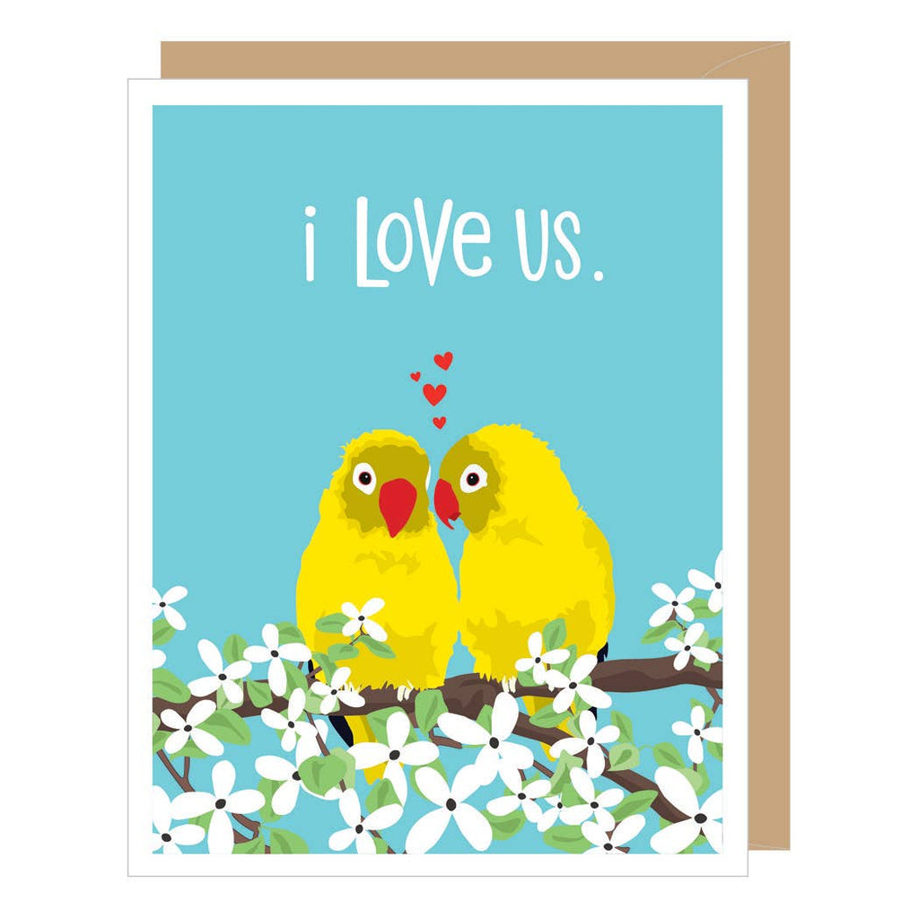 Apartment 2 Cards - Love Birds Love Card