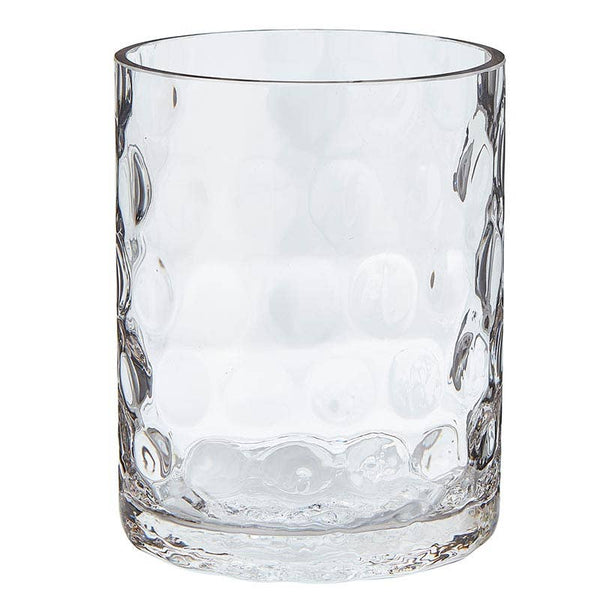 47th & Main (Creative Brands) - Short Bubble Clear Glass Vase