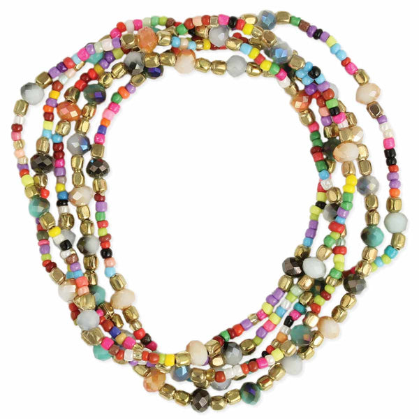 ZAD - Candy Bowl Multi Bead Stretch Bracelet Set