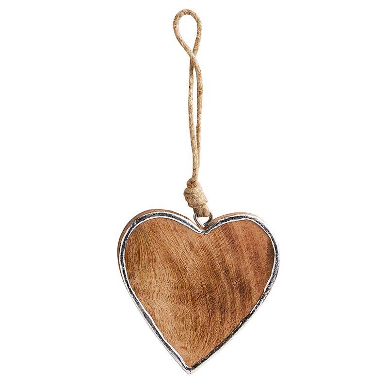 47th & Main (Creative Brands) - Wood Decor - Heart - Small